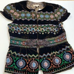 Vintage Nanette Lepore Velvet and Brocade jacket